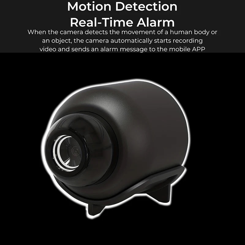 X5 Mini Camera 1080P Clear Night Vision Lightweight Portable Premium Cams Motion Detection Wireless WiFi Surveillance Camera