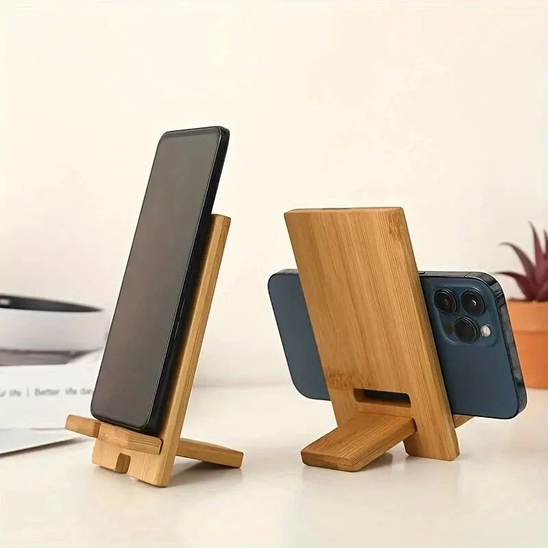 Solid Wood Mobile Phone Charging Stand