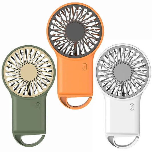 USB Chargeable Handheld Mini Small Portable Hook Fan