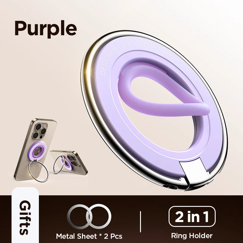 Joyroom Ring Phone Holder Magnetic Kickstand Silicone Ring