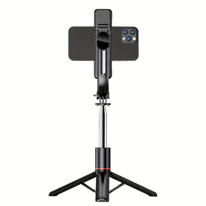 45 Inch Extra Long Flexible Phone Tripod 1pc Selfie Stick With Two Fill Light, Upgraded Tripod, Detachable Remote Compatible With IPhone 14/14 Pro/13/13 Pro/12/12 Pro/11/11 Pro/XS Max/XS/XR/X/8/7 And Android Smartphones