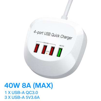 Anacotte 8 Port LED Display Charging Hub for iPhone 13,12, iPad, Samsung-3