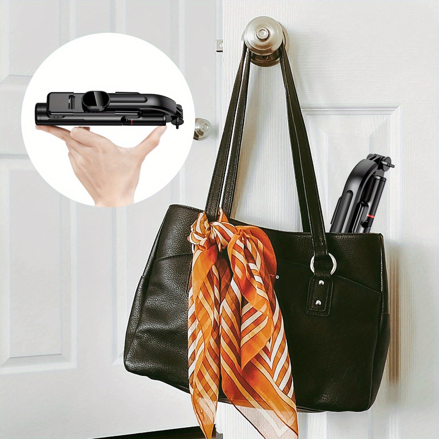 45 Inch Extra Long Flexible Phone Tripod 1pc Selfie Stick With Two Fill Light, Upgraded Tripod, Detachable Remote Compatible With IPhone 14/14 Pro/13/13 Pro/12/12 Pro/11/11 Pro/XS Max/XS/XR/X/8/7 And Android Smartphones