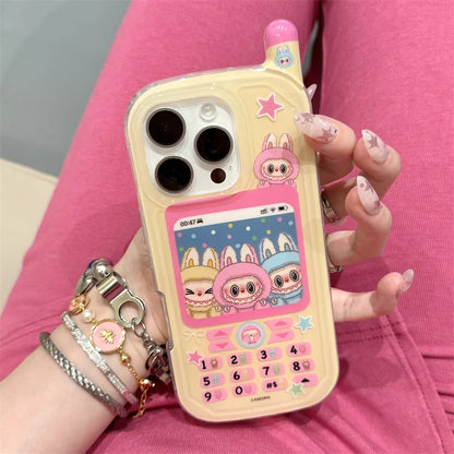 Labubu iphone Case With Chain