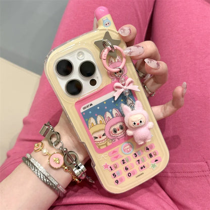 Labubu iphone Case With Chain