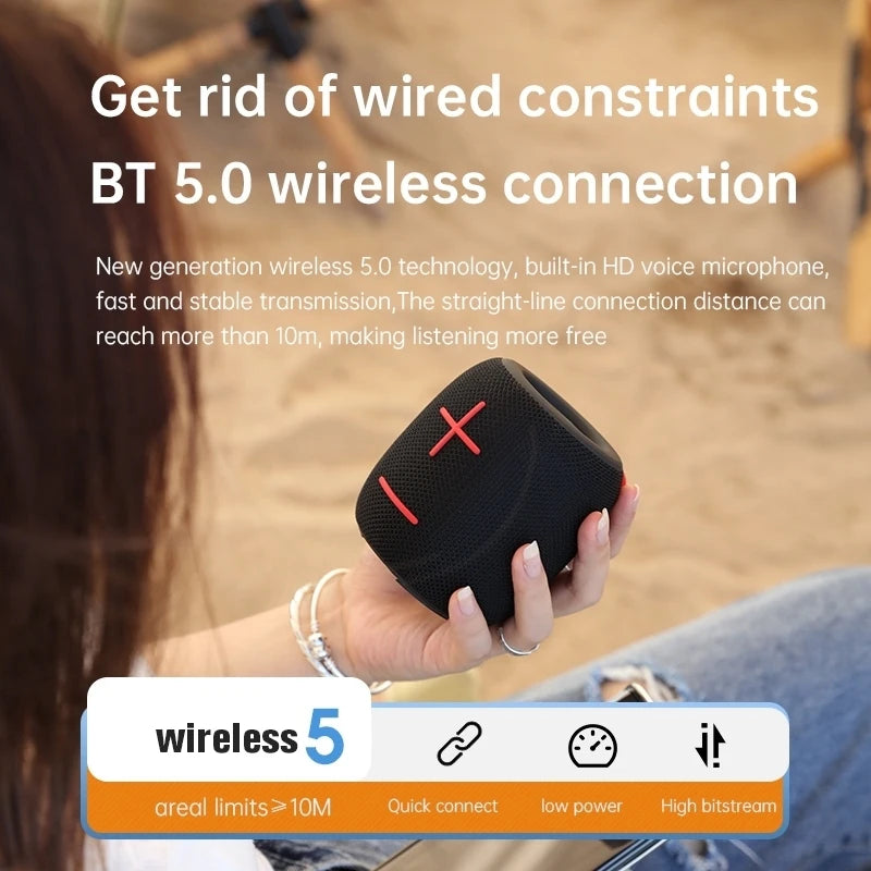 New Design Wholesale Price Sanag M11 IPX7 Waterproof Outdoor Portable Mini Wireless Speaker