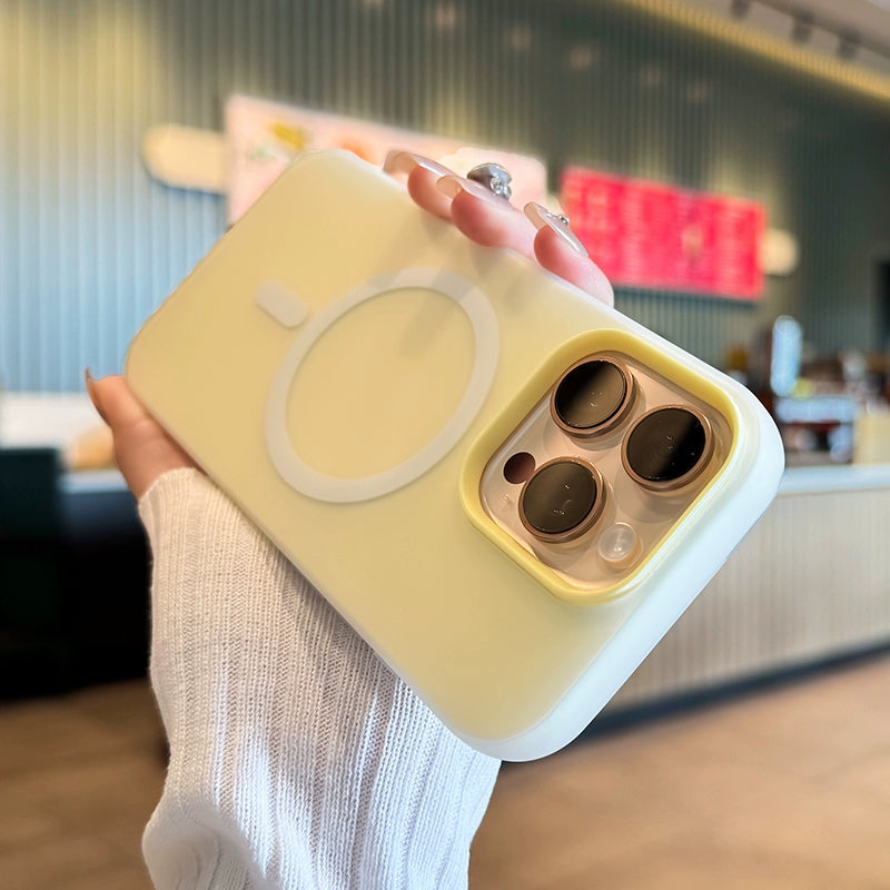 Candy Color Liquid Silicone Shockprood Magnetic Phone Case