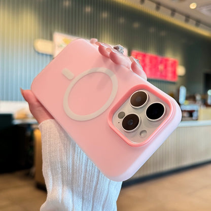 Candy Color Liquid Silicone Shockprood Magnetic Phone Case
