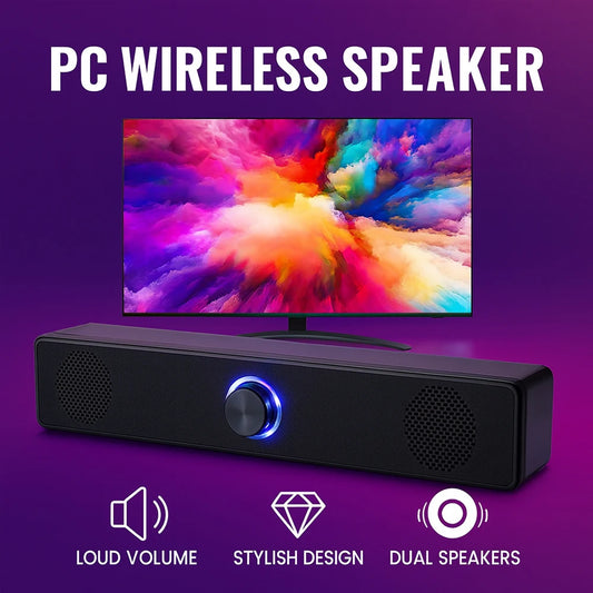 Bluetooth Computer Soundbar Speaker