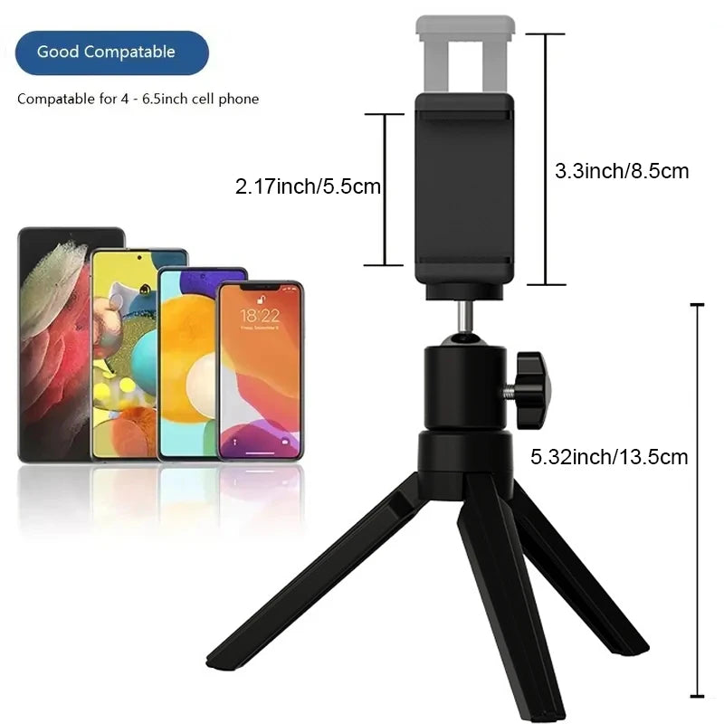 Desktop Projector Stand，Desktop Mobile Phone Holder Tripod Live Support Rack Folding Projector Creative Bedside Stand