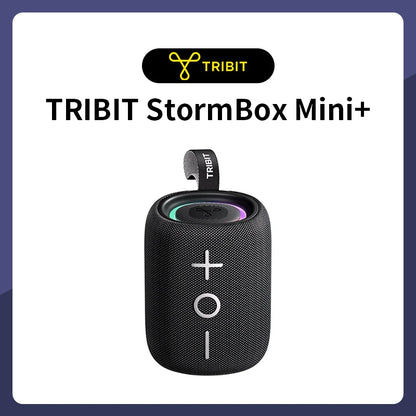 TRIBIT StormBox Mini Bluetooth Speaker, 12 Hours playtimes,Waterproof,