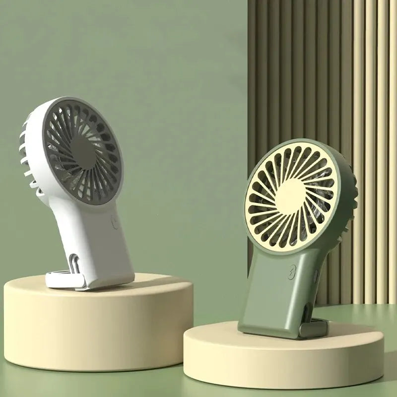 USB Chargeable Handheld Mini Small Portable Hook Fan