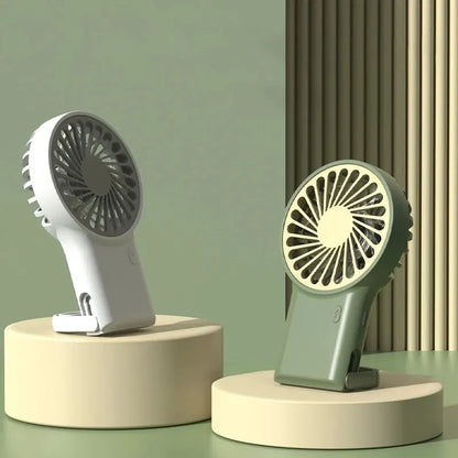 USB Chargeable Handheld Mini Small Portable Hook Fan