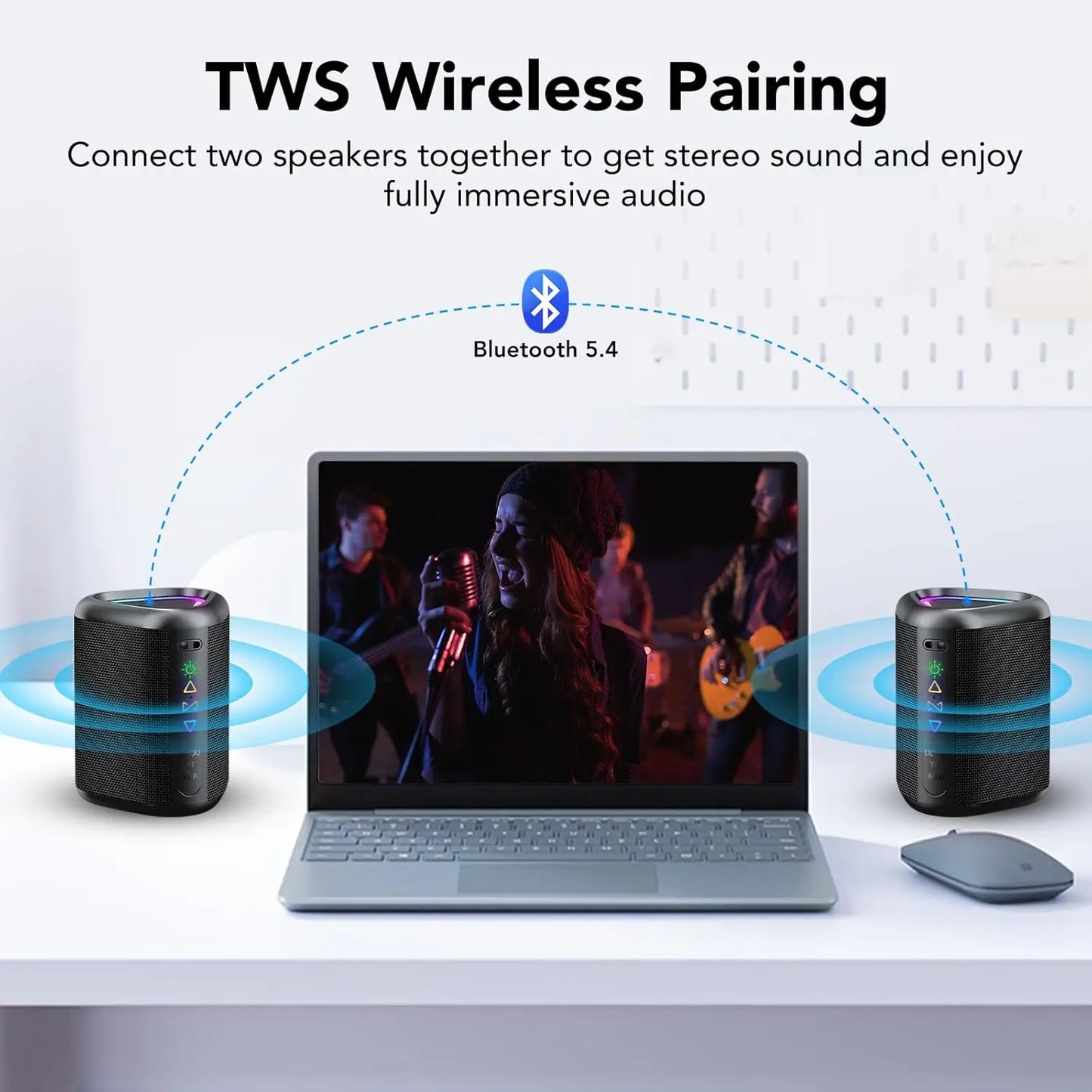 Bluetooth Speaker, 2025 Portable Wireless Speakers, Waterproof