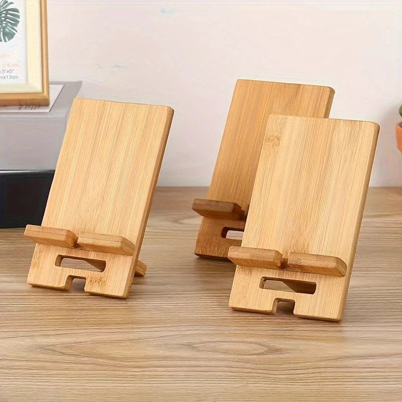 Solid Wood Mobile Phone Charging Stand