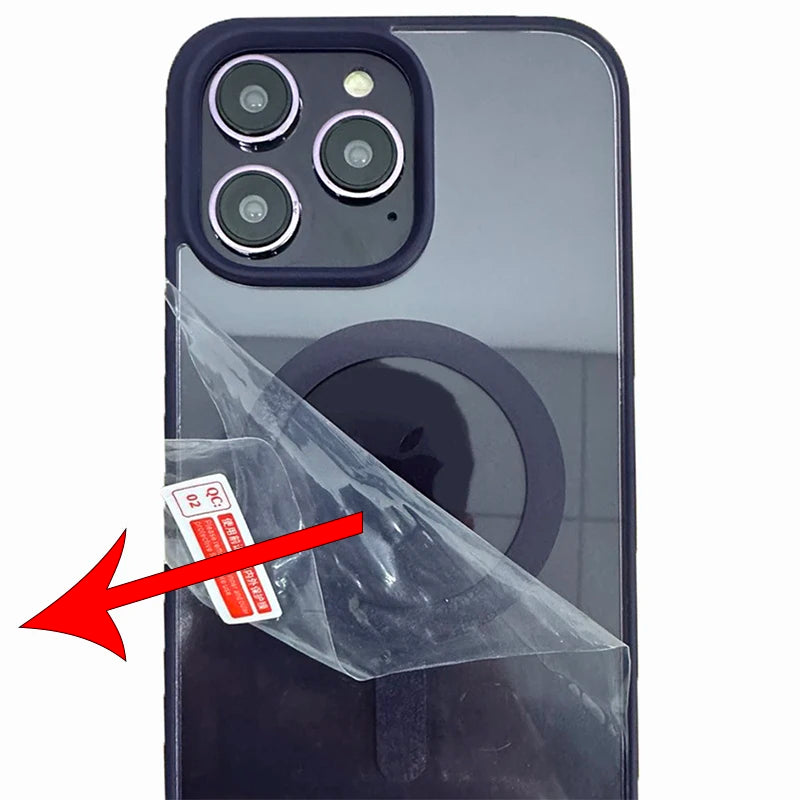 iphone Pink Transparent Acrylic Case