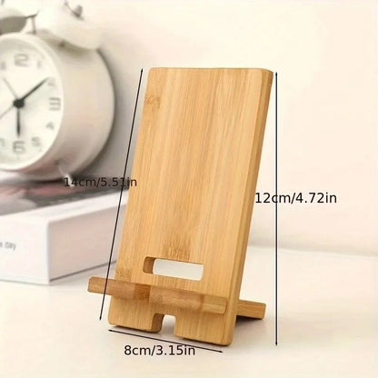 Solid Wood Mobile Phone Charging Stand