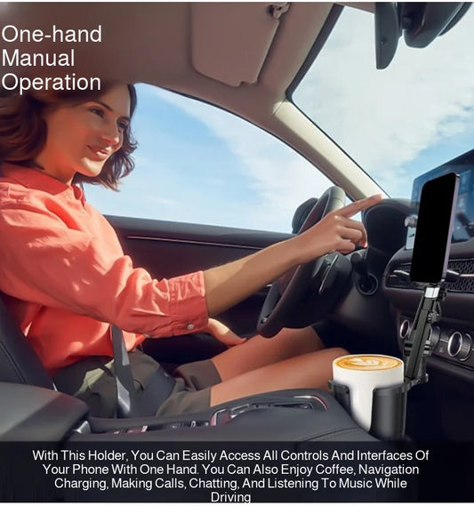 Car 2-1 Magnetic Mobile Phone Holder Cup Holder Magnetic Mobile Phone Holder