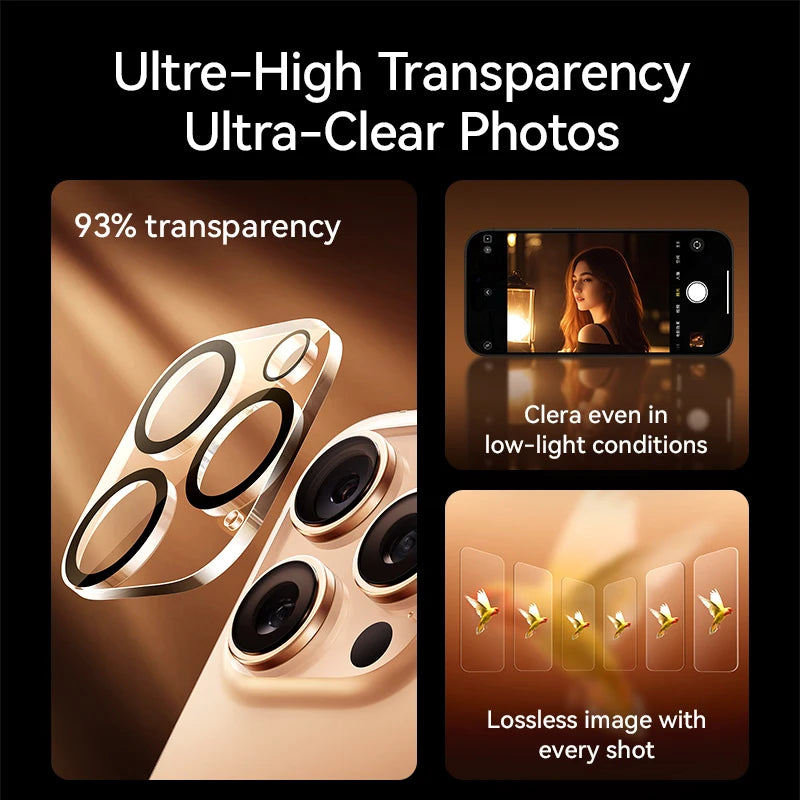 Joyroom HD Lens Protective Glass For iPhone Camera Lenses