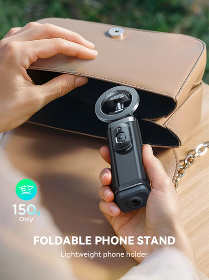 Joyroom Airplane Phone Holder Magnetic Selfie Stick for iPhone Universal Airplane Phone Mount Plane Phone Stand for Desk ZS509