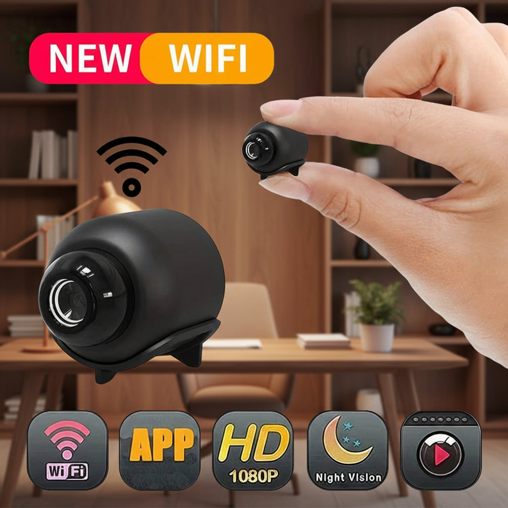X5 Mini Camera 1080P Clear Night Vision Lightweight Portable Premium Cams Motion Detection Wireless WiFi Surveillance Camera