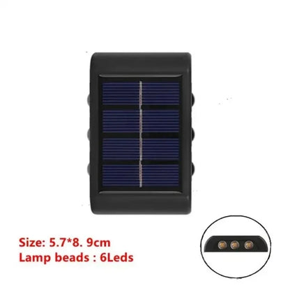 Solar LED Outdoor Light Solar Lighting Sensor Lamp Streetlights Waterproof