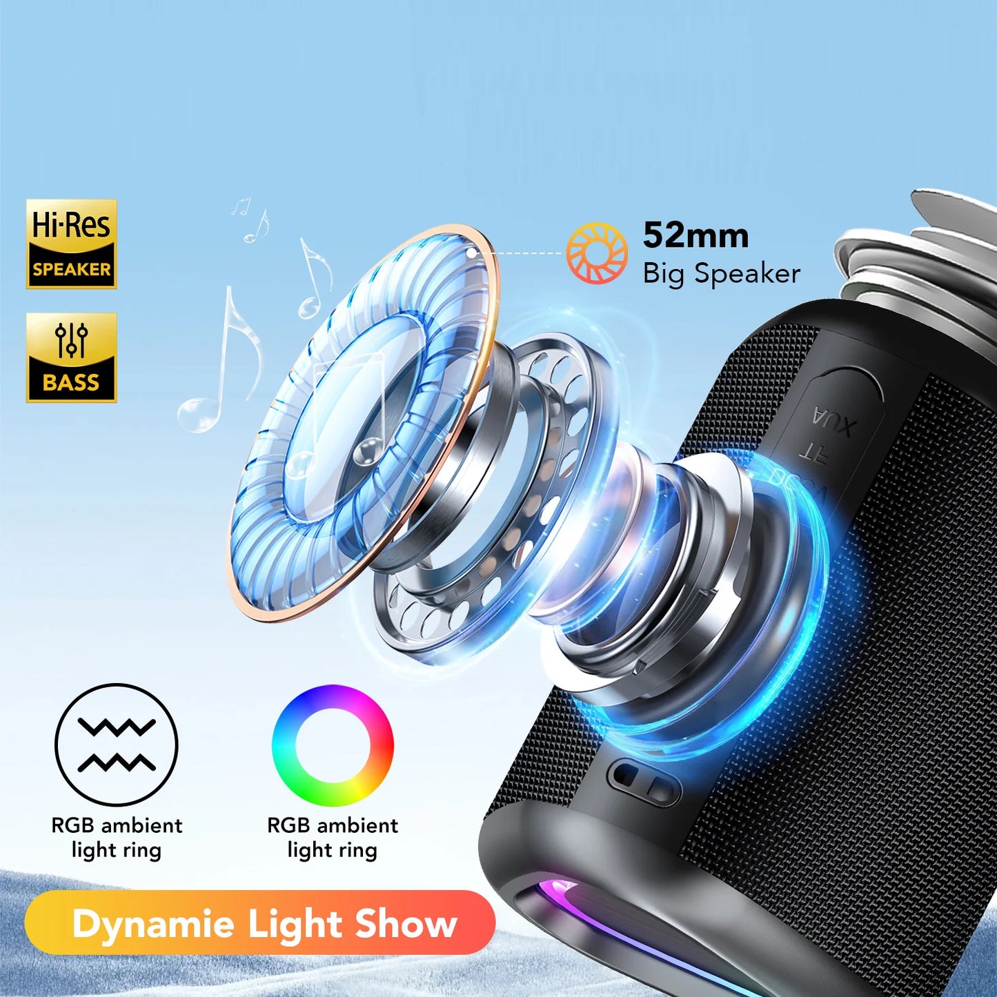 Bluetooth Speaker, 2025 Portable Wireless Speakers, Waterproof