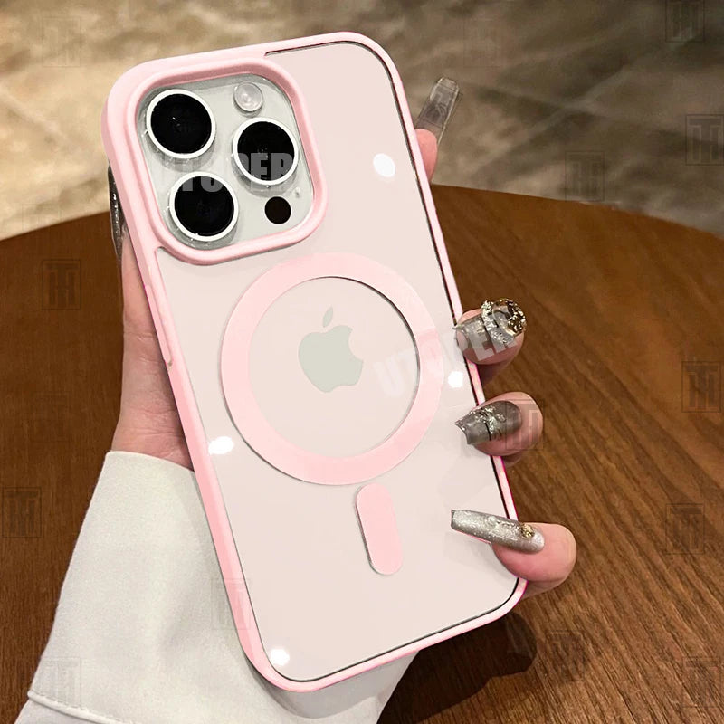 iphone Pink Transparent Acrylic Case
