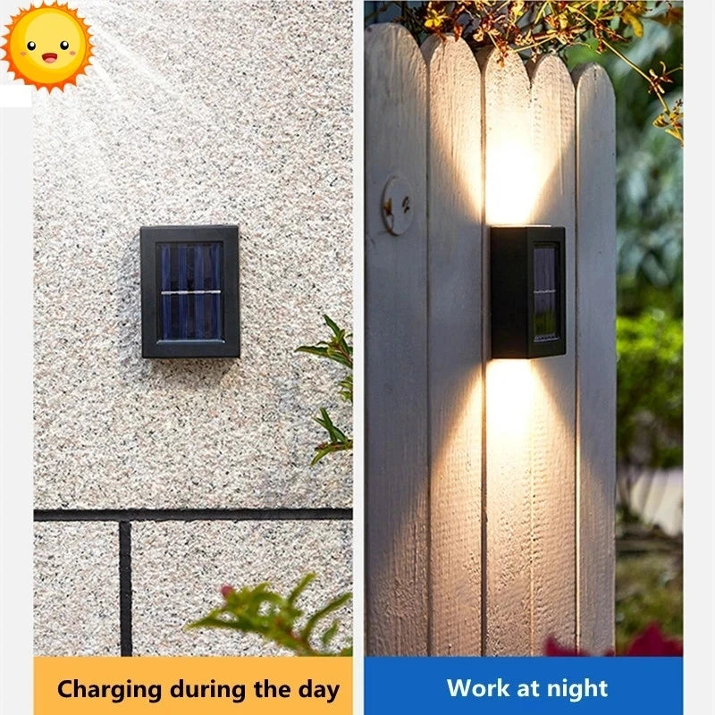 Solar LED Outdoor Light Solar Lighting Sensor Lamp Streetlights Waterproof