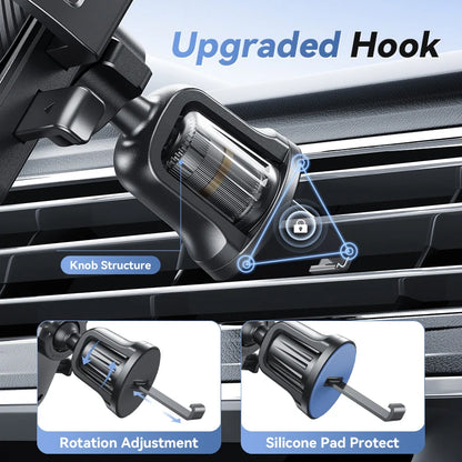 Joyroom Car Air Vent Phone Holder 360° Rotation Car Phone Holder Universal Hands-Free Cell Phone Mount For 4.7-6.9'' Phones