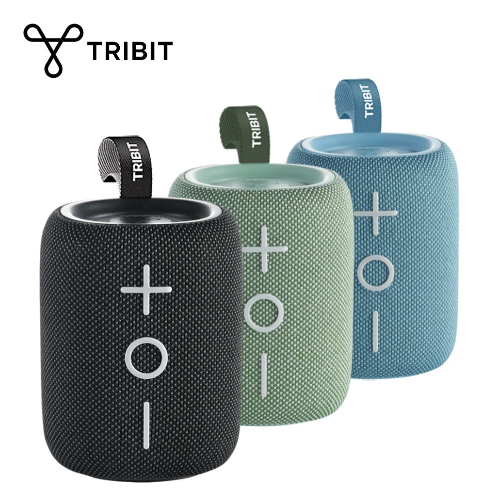 TRIBIT StormBox Mini Bluetooth Speaker, 12 Hours playtimes,Waterproof,