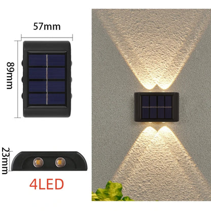 Solar LED Outdoor Light Solar Lighting Sensor Lamp Streetlights Waterproof