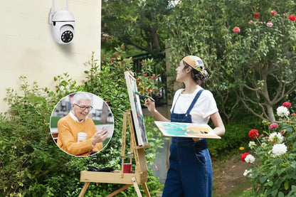 iCam365 APP IP Camera Smart Outdoor Home Security WIFI CCTV Surveillance with Color Night Vision Wireless HD 2-Way Audio 1080P