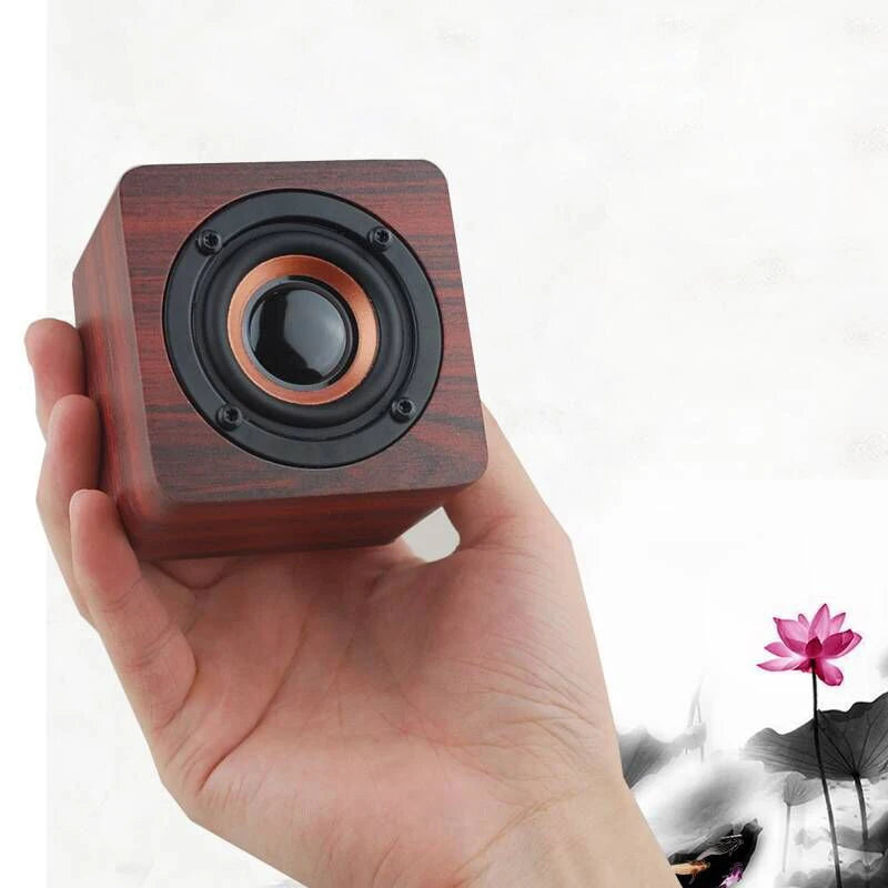 Wooden Bluetooth Speakers Wireless Speaker Sound Bar High Quality Outdoor Music Player Subwoofer