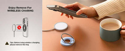 Joyroom Ring Phone Holder Magnetic Kickstand Silicone Ring